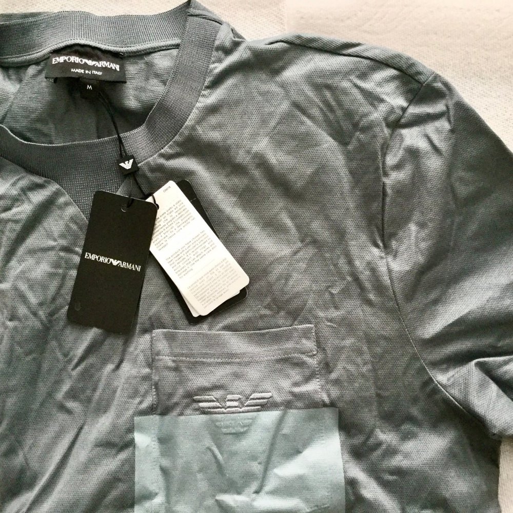 Emporio Armani Gray Shirt